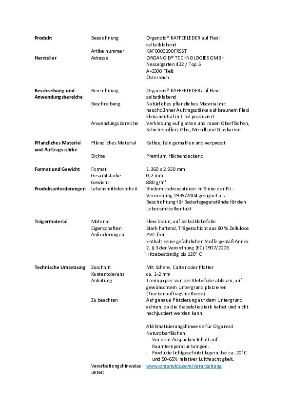 KAF0000190FXSST-Organoid®-KAFFEELEDER-auf-Flexi-selbstklebend_Ausschreibungstexte-1.pdf