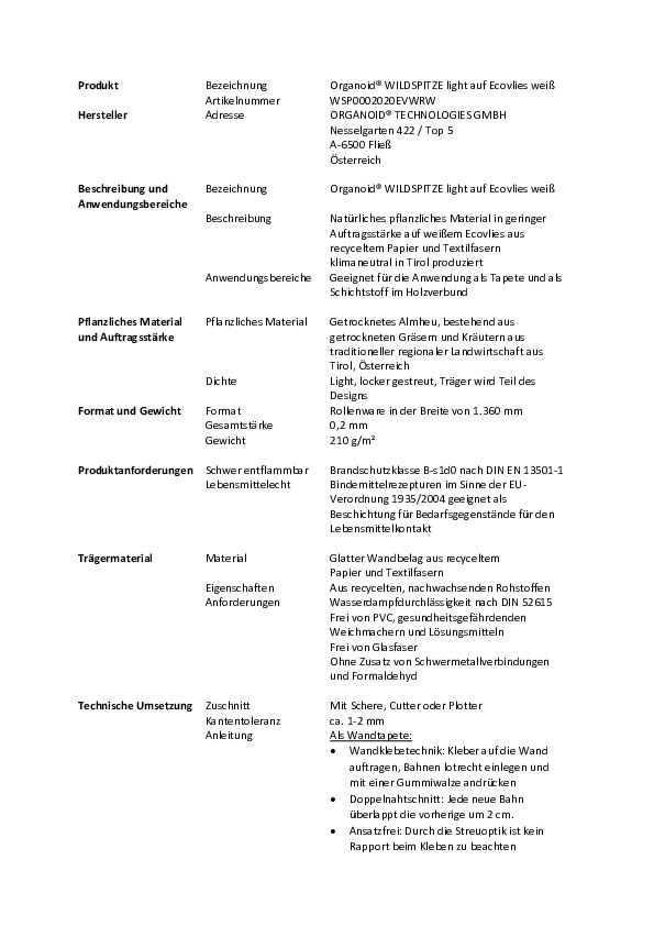 WSP0002020EVWRW_Organoid®-WILDSPITZE-light-auf-Ecovlies_Ausschreibungstexte-1.pdf