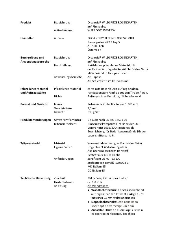 WSPROG0075FVPRW_Organoid®-WILDSPITZE-ROSENGARTEN-auf-Flachsvlies_Ausschreibungstexte-1.pdf